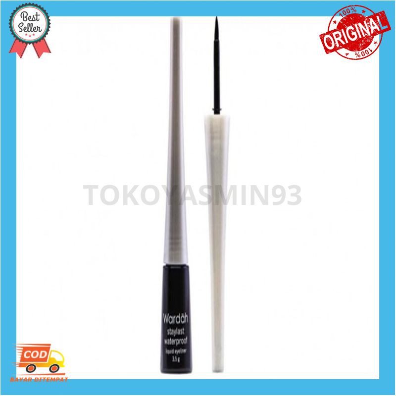 Wardah EyeXpert Staylast Liquid Eyeliner 3.5 g Murah