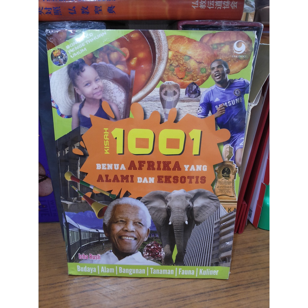 Buku Kisah 1001 Benua Afrika yang Alami dan Eksotis --- Icha Rusli