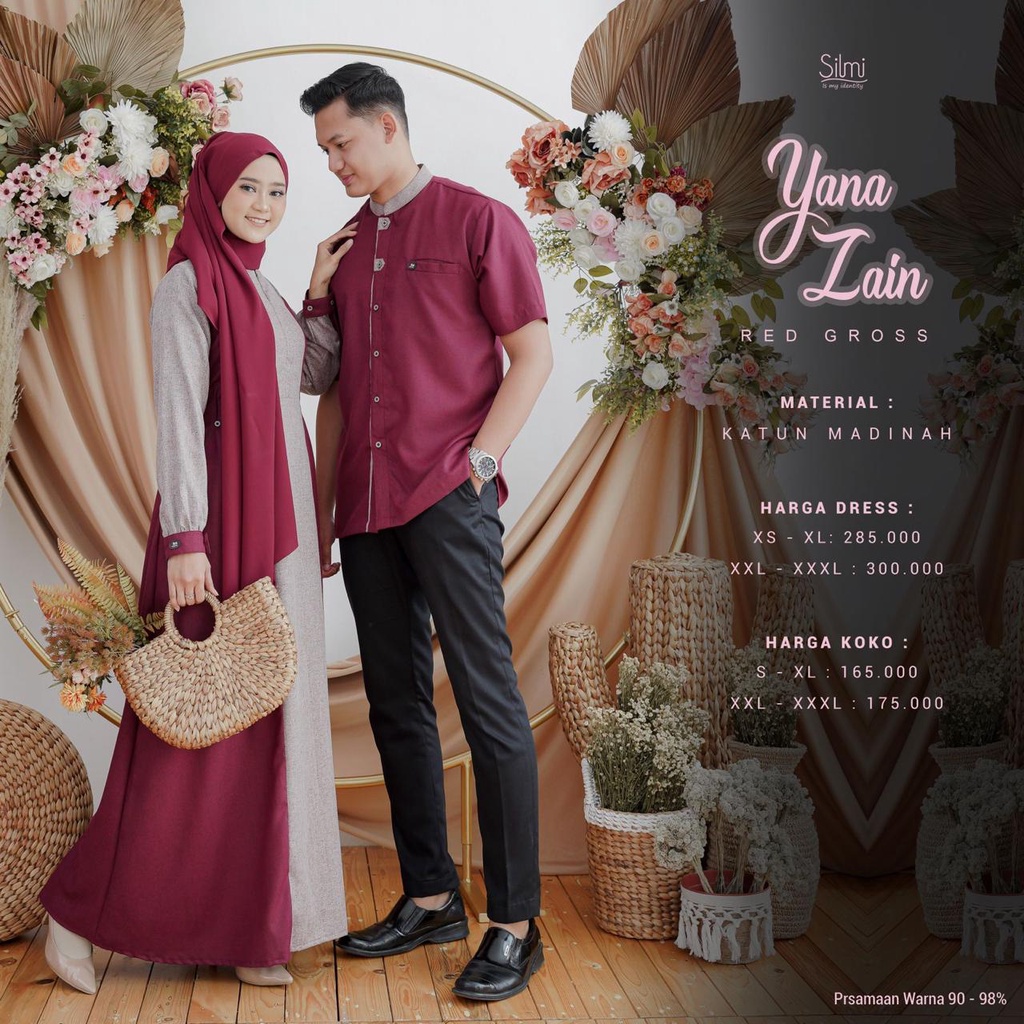 Gamis Couple Terbaru Modis 2023