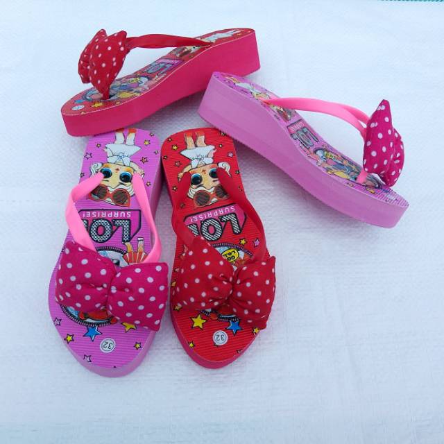 SANDAL WEDGES ANAK LOL