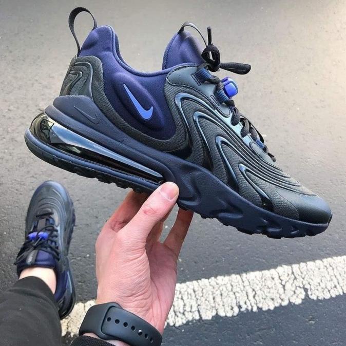 Sepatu Nike Air Max 270 React Eng Black Obsidian