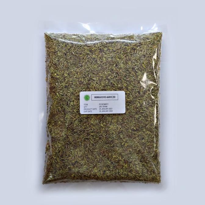 

bumbu ROSEMARY FLAKE KEMASAN 200 GRAM KUALITAS PREMIUM 100% ASLI