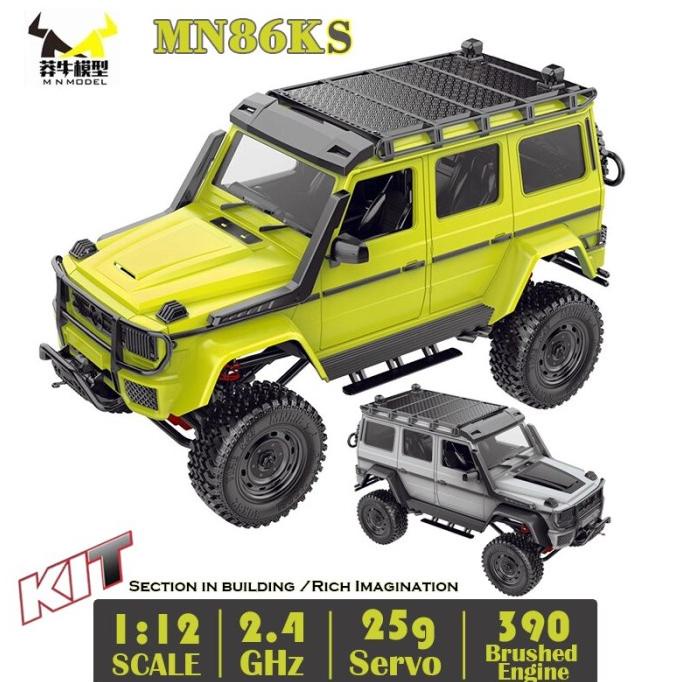 MN86KS MN 86KS Mercedes G500 RC Crawler KIT 390 1/12 4WD with Motor