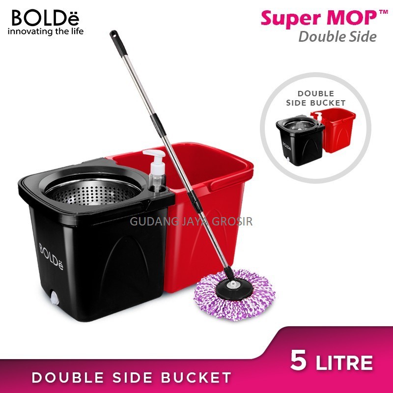 Bolde Super Mop Double Side - Putih