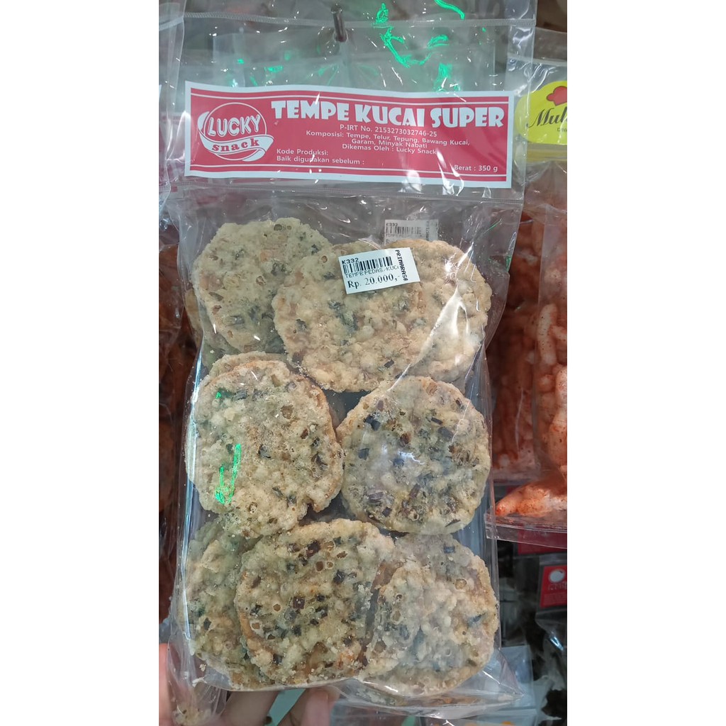 

KRIPIK KERIPIK TEMPE KUCAI SUPER LUCKY SNACK BANDUNG CNY IMLEK LEBARAN IDUL FITRI NATAL CHRISTMAS LE