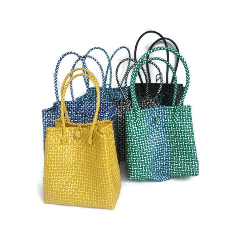 Tas jali / tas hampers / tas belanja / shopping bag / tas anyaman plastik
