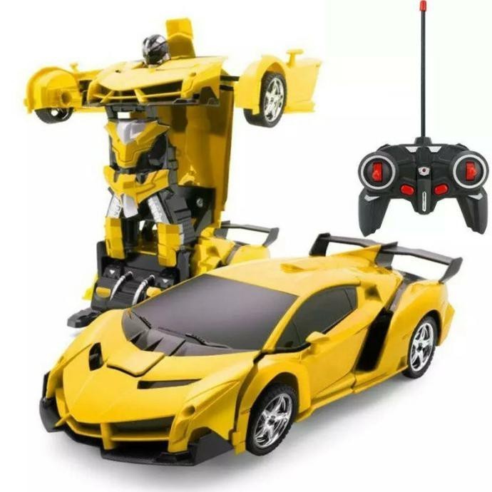 Rc Transformer 1:18 Mobil Remot Jadi Baterai Charger