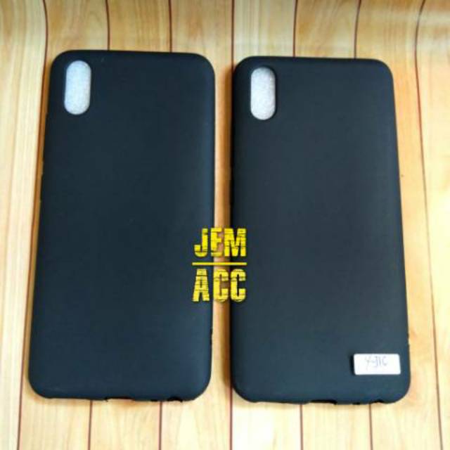 Soft Case Vivo Y91c Softcase Slim Black Matte Vivo Y91c Y9i Y93 Non Finger Blackmatte Silikon Casing Shopee Indonesia