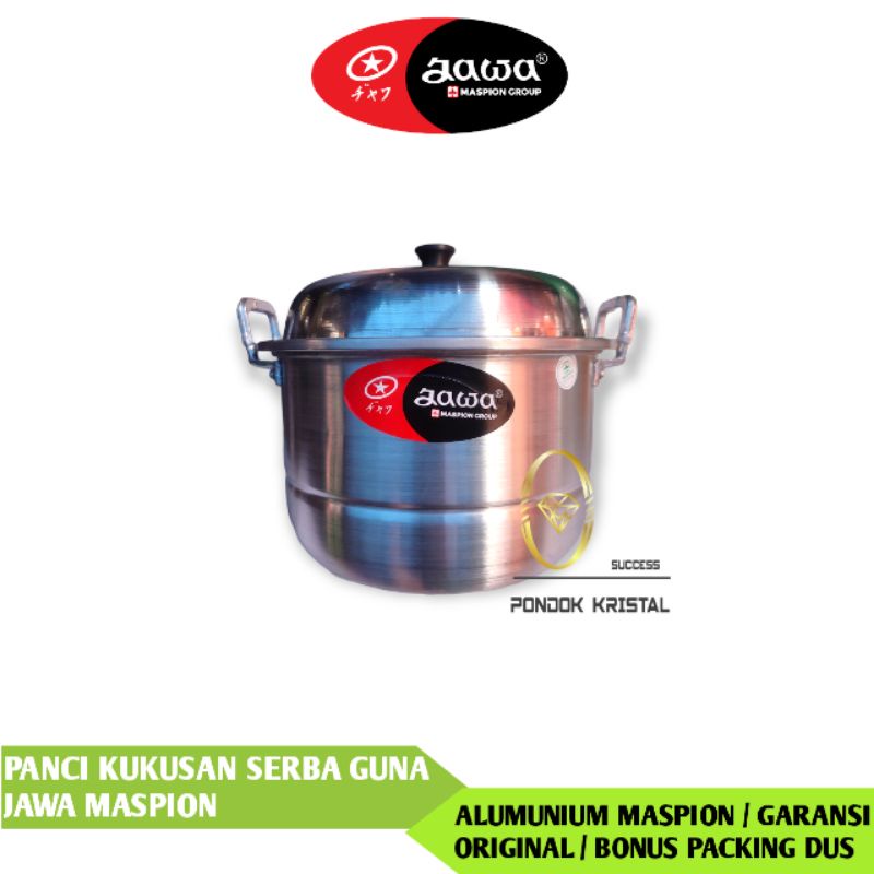 Panci Kukus Jawa Maspion / Kukusan Nasi / Panci Jawa Alumunium Maspion Model Tinggi