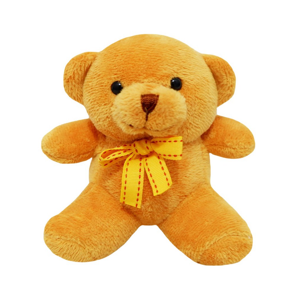 Boneka Beruang mini Istana Boneka Bear Tewe With Ribbon buket bucket wisudah plush small bear
