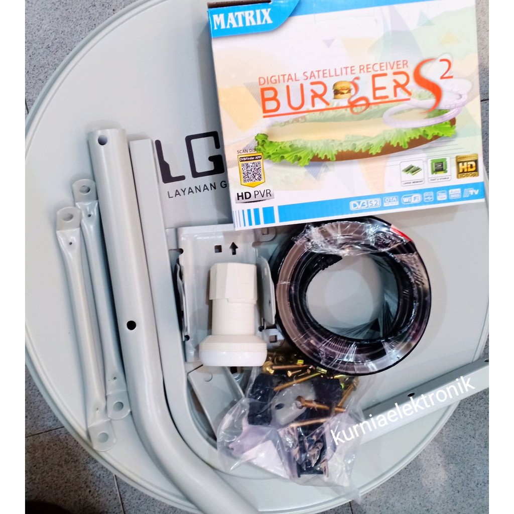 Parabola mini ninmedia paket matrix lengkap Obral