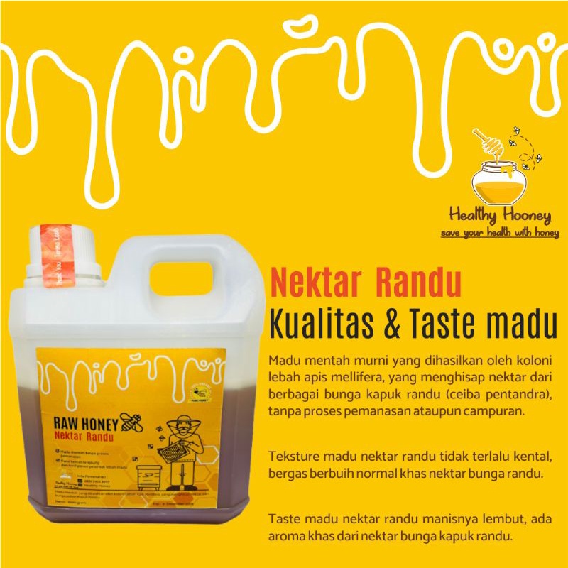 

Madu Murni (Pure Honey) 1000gram