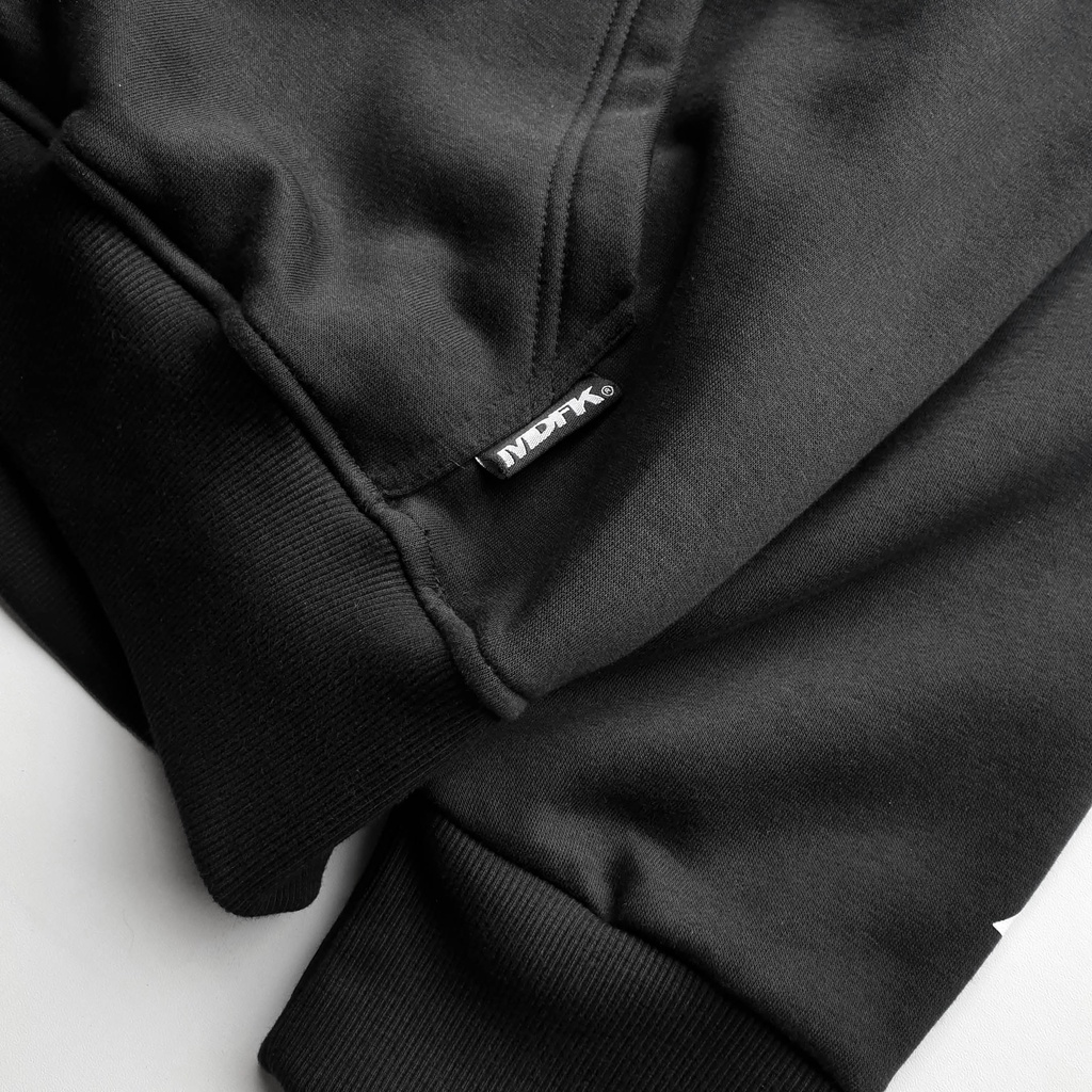 HOODIE MDFK ATTITUDE  | HOODIE BLACK | OVERSIZE | GRAFFFITI