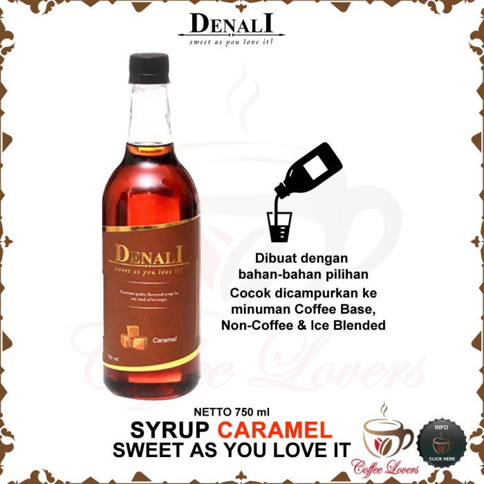 

DENALI SYRUP SIRUP DENALI UK RASA CARAMEL TERLARIS