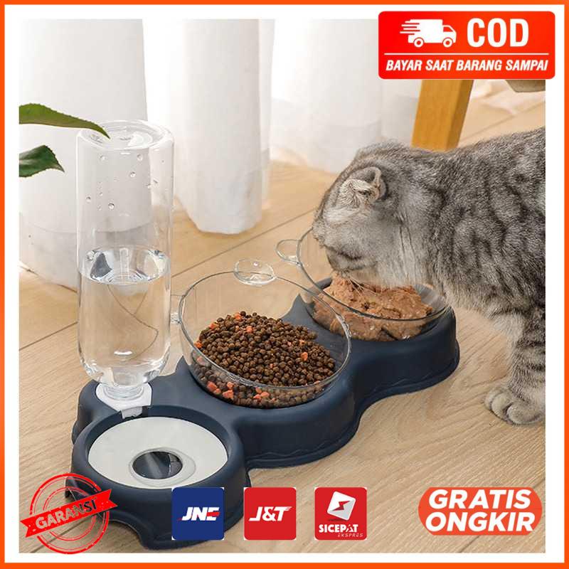 Tempat Makan dan Minum Hewan Peliharaan Kucing Anjing CH506