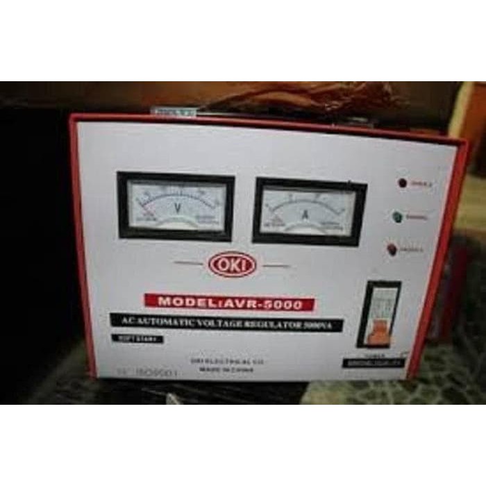Promo Stabilizer /stavol Regulator Listrik OKI 5000 Watt