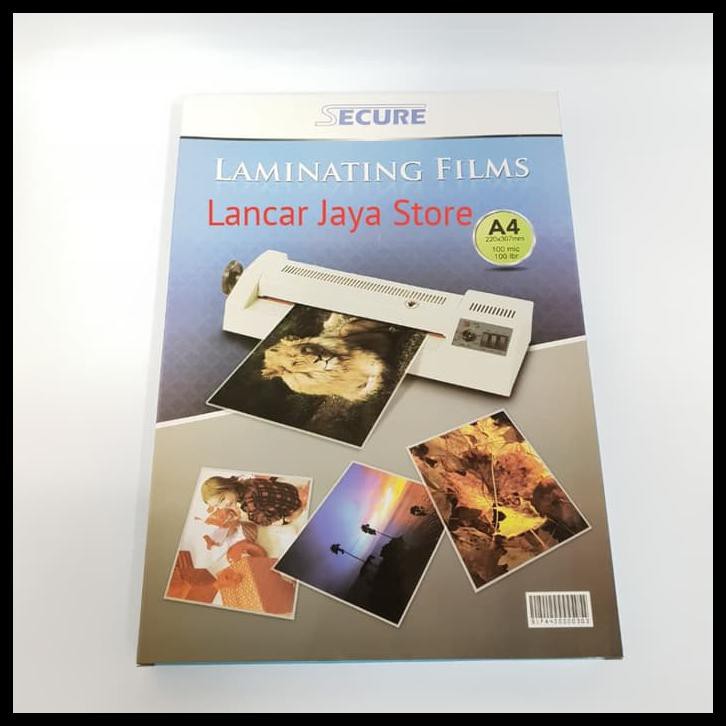 

Plastik Laminating Secure Ukuran A4 100 Micron Laminating Film A4 SPECIAL