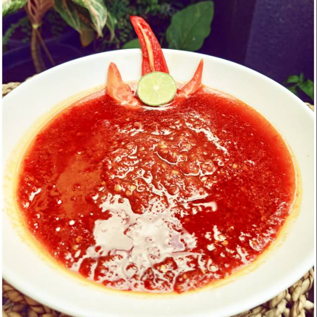 

Sambal plecing khas Bali
