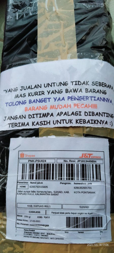 Jemuran Dinding Lipat - Jemuran Fleksibel Tempel Dinding