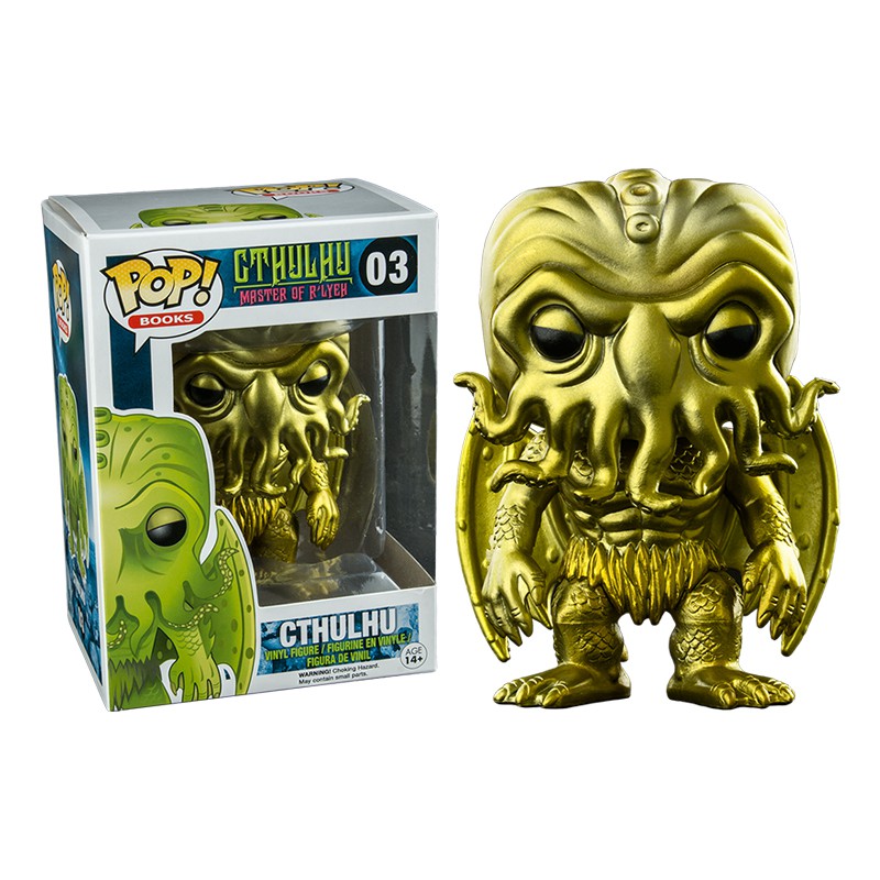 Funko POP Cthulhu Cthulhu Metallic Koleksi Mainan Vynil 11399