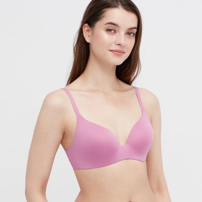Uniqlo Women Bra Tanpa Kawat Wireless 3D Hold