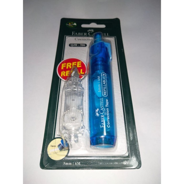 

TIP-EX / CORRECTION TAPE QJR 506+REFILL FABER-CASTEL BLUE 169454R