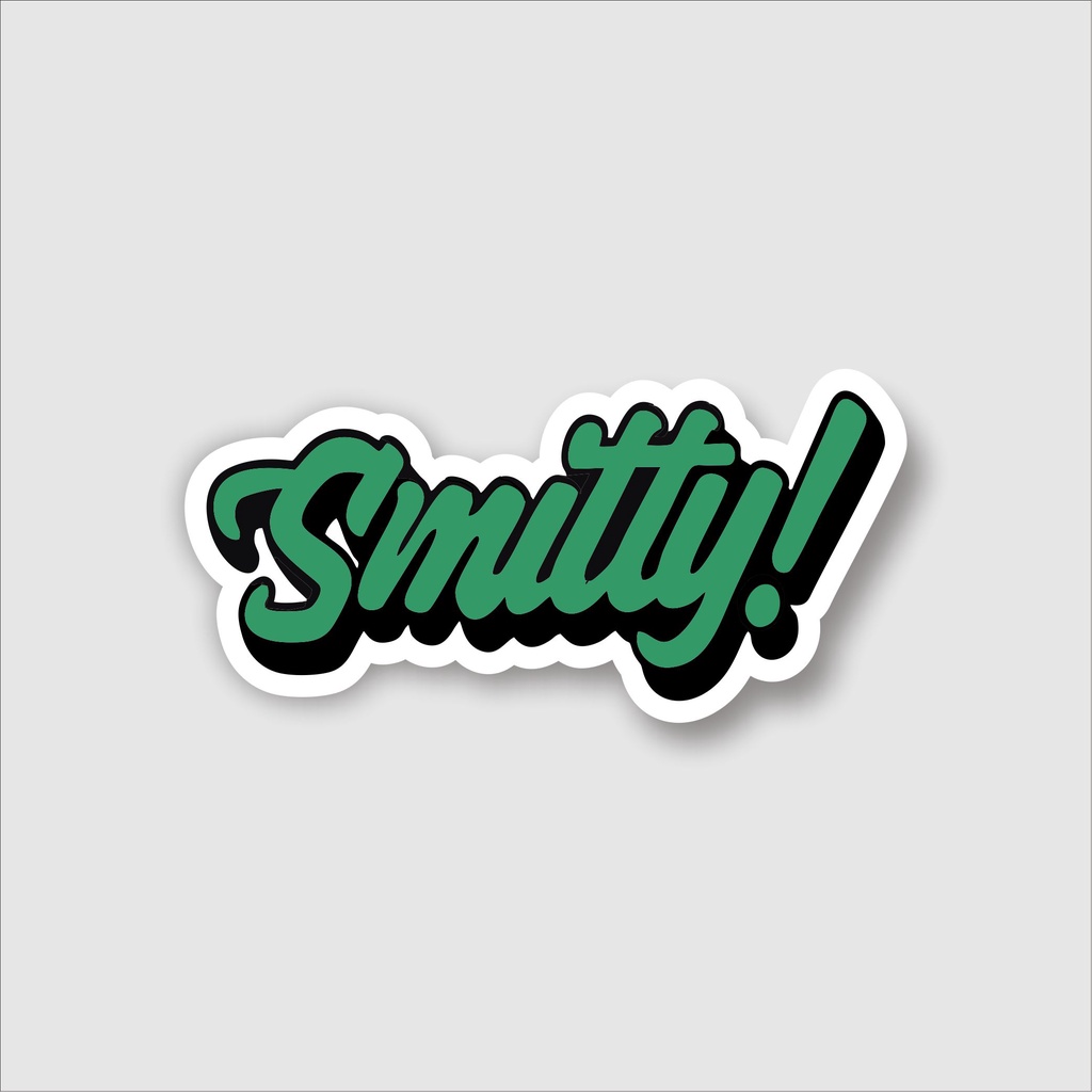 

Stiker brand/stiker distro/stiker graftac Smitty! Anti air