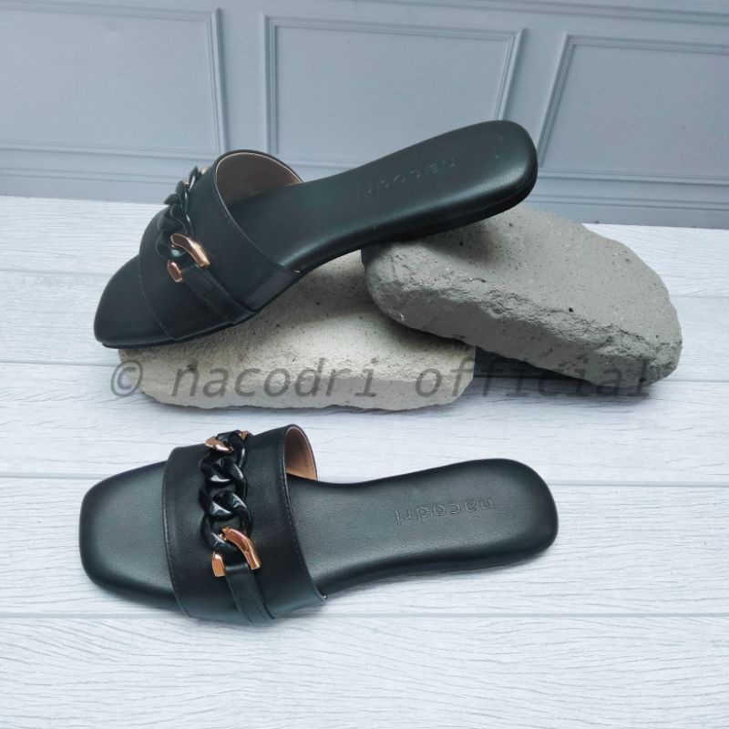 nacodri  MONA Flat sandal wanita