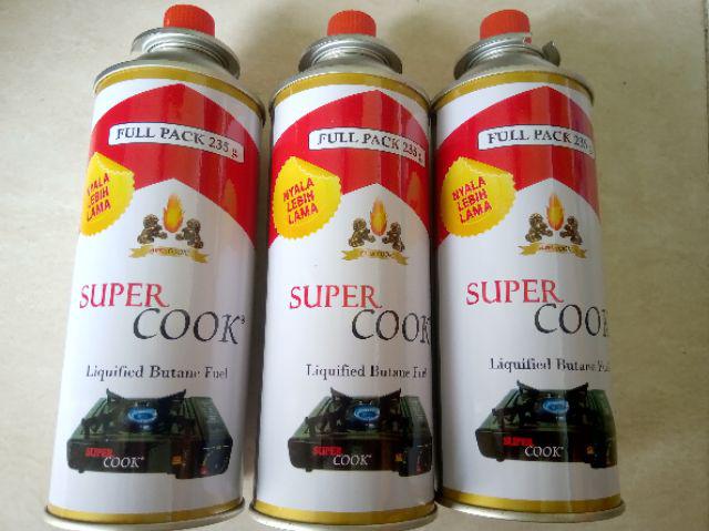 Tabung Gas Kaleng Butane Super Cook