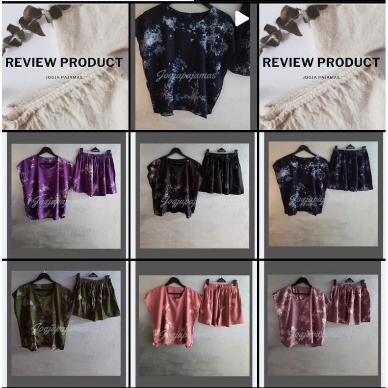 baby doll tie dye pendek rayon murah premium ld 110 cm