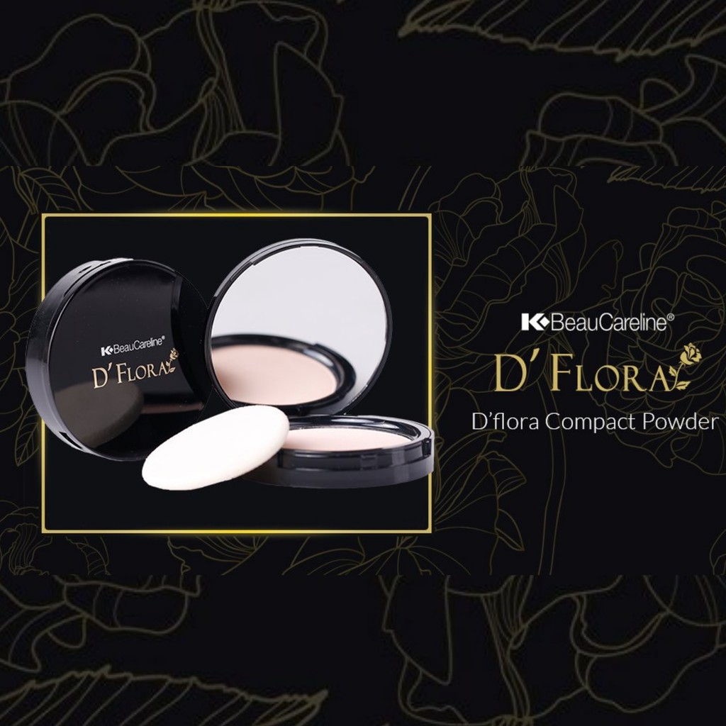 K-Beaucareline D'Flora Compact Powder