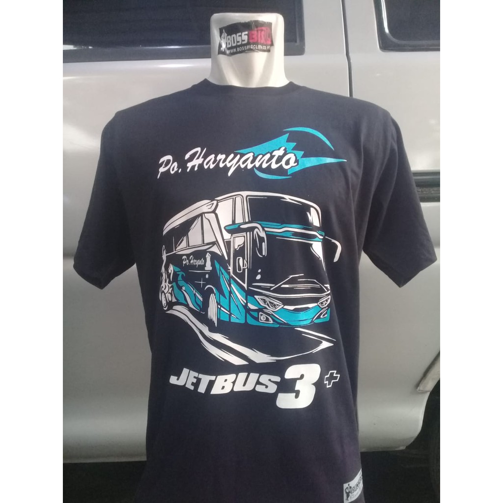 kaos bismania Haryanto Jetbus3 Free Gantungan Kunci  Dan Stiker