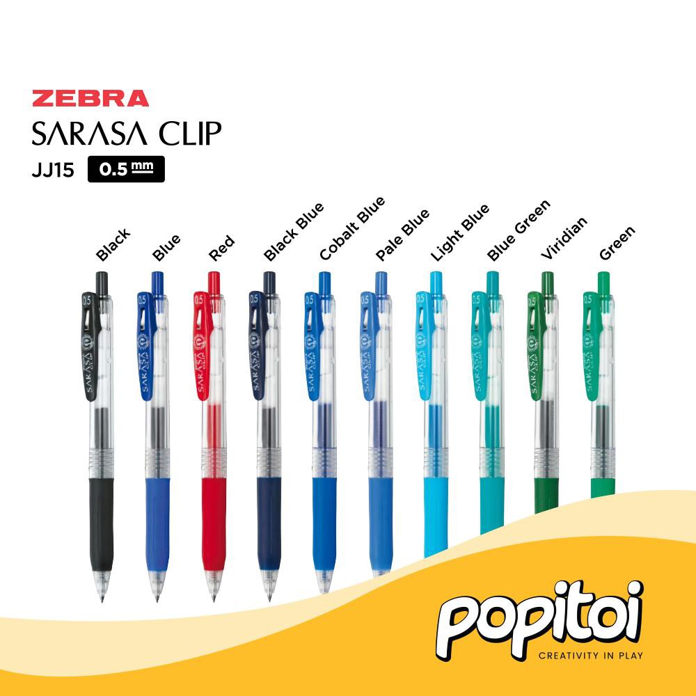 ZEBRA SARASA CLIP JJ15 Gel Pen 0 5 mm Pulpen  0 5mm 0 5 