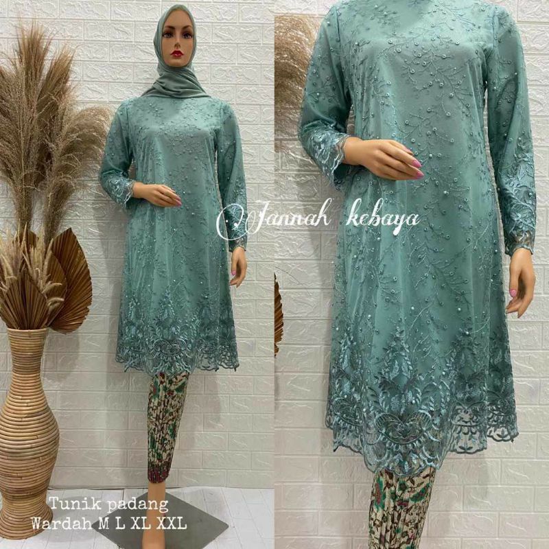 COD STELAN TUNIK KEBAYA TILE TERLARIS/KEBAYA TUNIK PREMIUM QUALITY