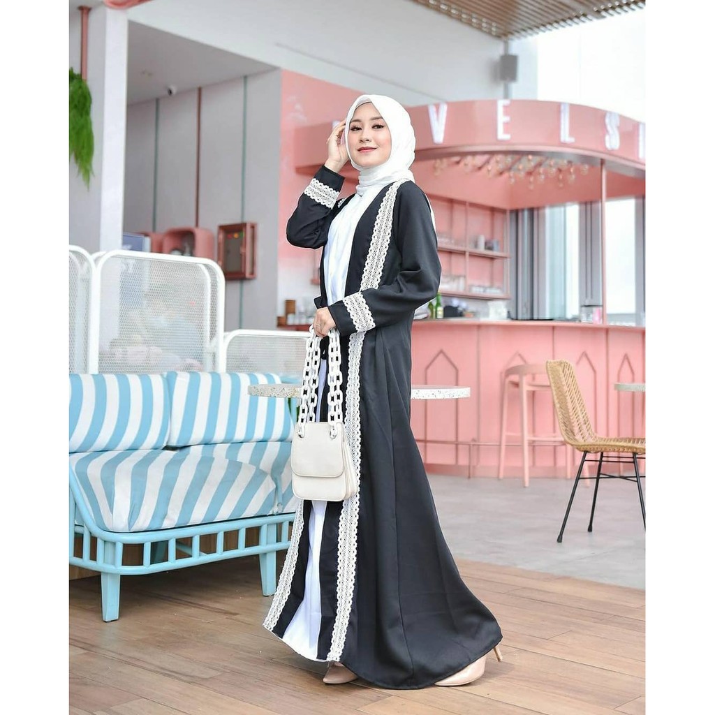 DRESS PESTA MUSLIM MEWAH - RENATA MAXI - DRESS  MUSLIM PESTA REMAJA