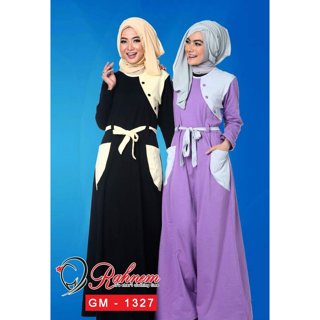 GAMIS RAHNEM  / GM - 1327 / FASHION MUSLIM