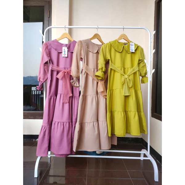 BISA COD GAMIS JUNIOR BAHAN MOSCREPE PREMIUM