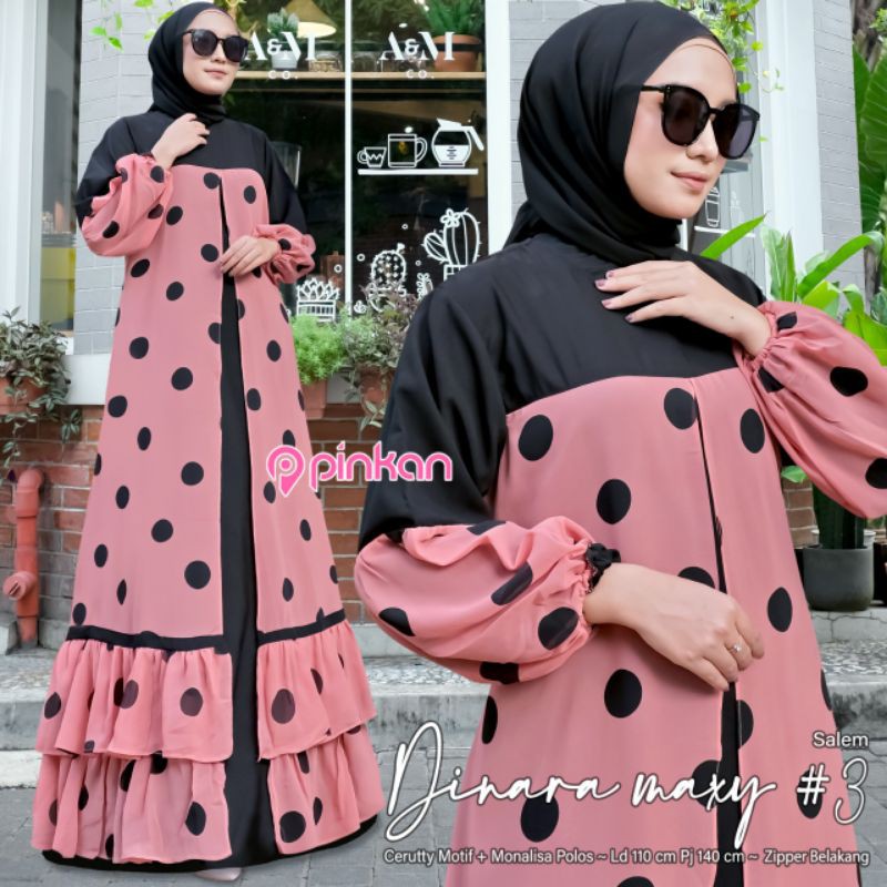 Gamis Terbaru - Dinara Maxy #3 by Pinkan