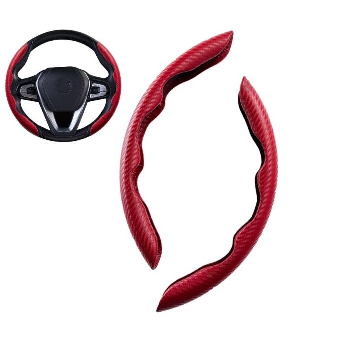 Cover Stir Zentaoto Sarung Stir Mobil Carbon Sarung Stir Carbon