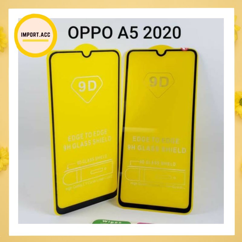 Tempered Glass Anti Gores 9D/11D OPPO A39, A57, F1, F7, A5 2020, A9, A70, A80, A12 [IMPORT]