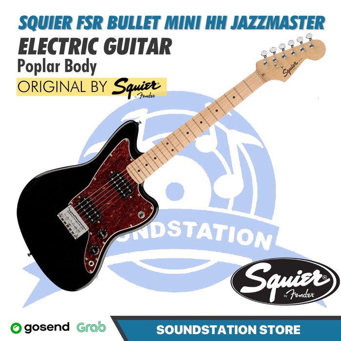 Squier FSR Bullet Mini HH Jazzmaster Electric Guitar
