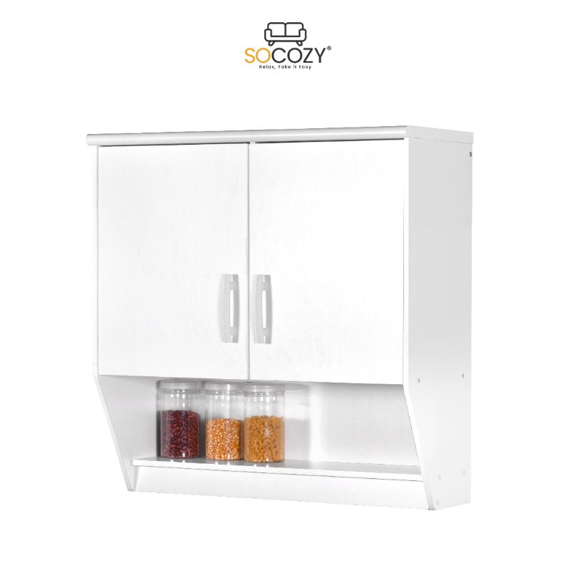 Socozy - Kitchen set atas 2 pintu model minimalis luna