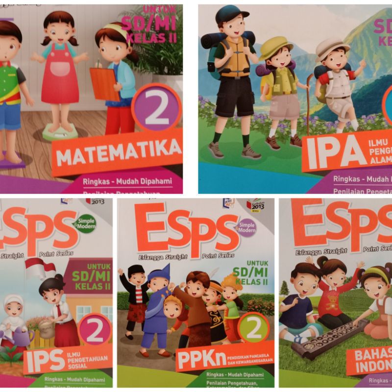 PAKET ESPS 2 UNTUK SD/MI KELAS 2 K13N REVISI