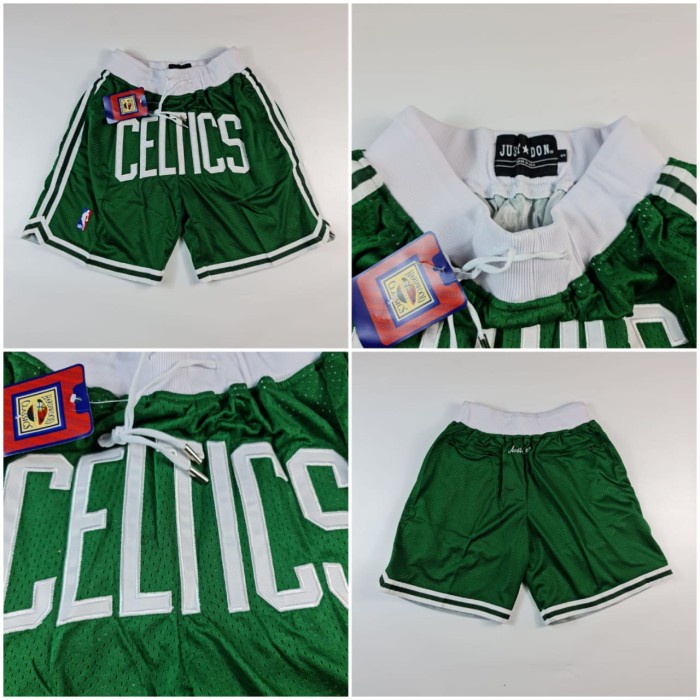 Celana Basket Swingman Justdon Boston Celtics Hijau