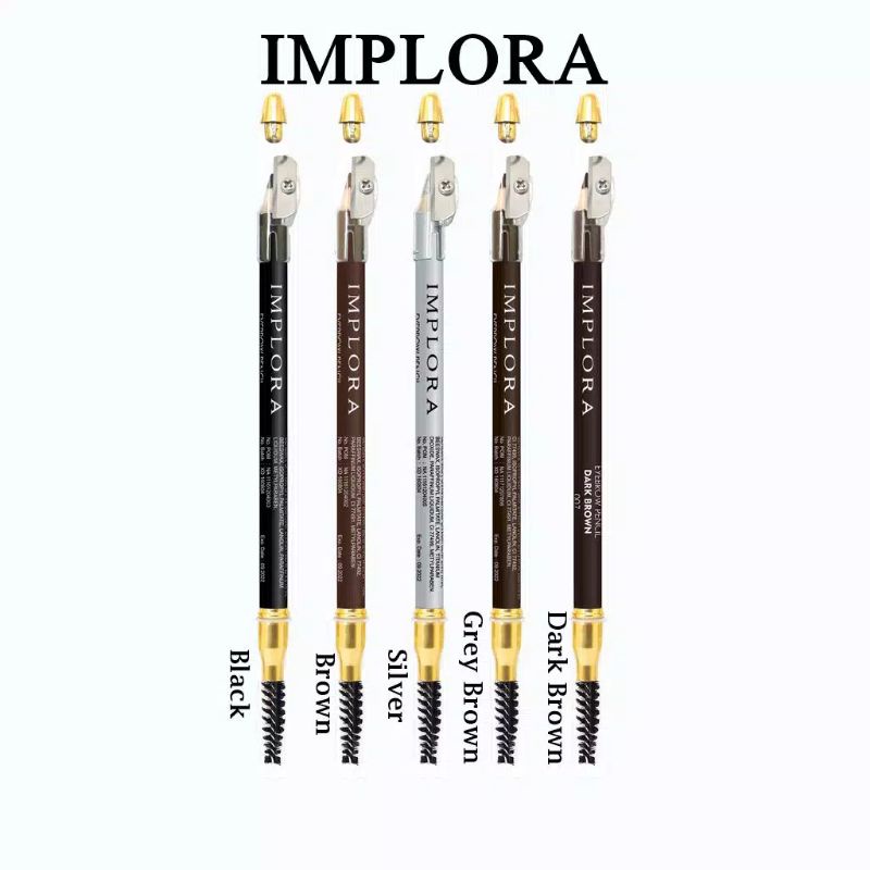 PENSIL ALIS IMPLORA  / EYEBROW PENCIL BPOM