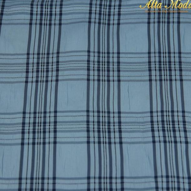 Kain Jacquard Plaid Aqua (1M) (Alta Moda)