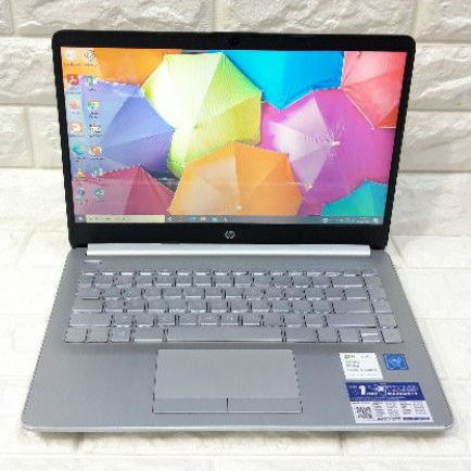 Laptop HP 14s-cs017TU Intel Celeron N4020U 1.10GHz 4gb 1tb garansi resmi agustus 2022