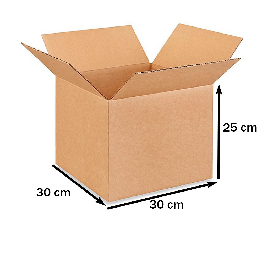 

Kardus - Polos - 30 cm x 30 cm x 25 cm - SWR