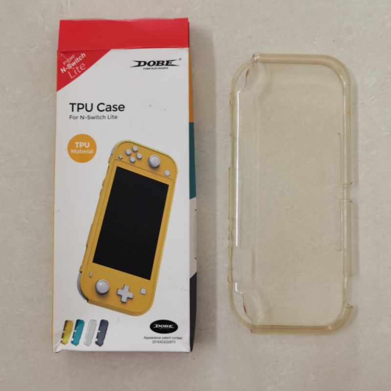 Casing Nintendo Switch Lite Crystal Case Bening Transparan TPU Dobe Jelly