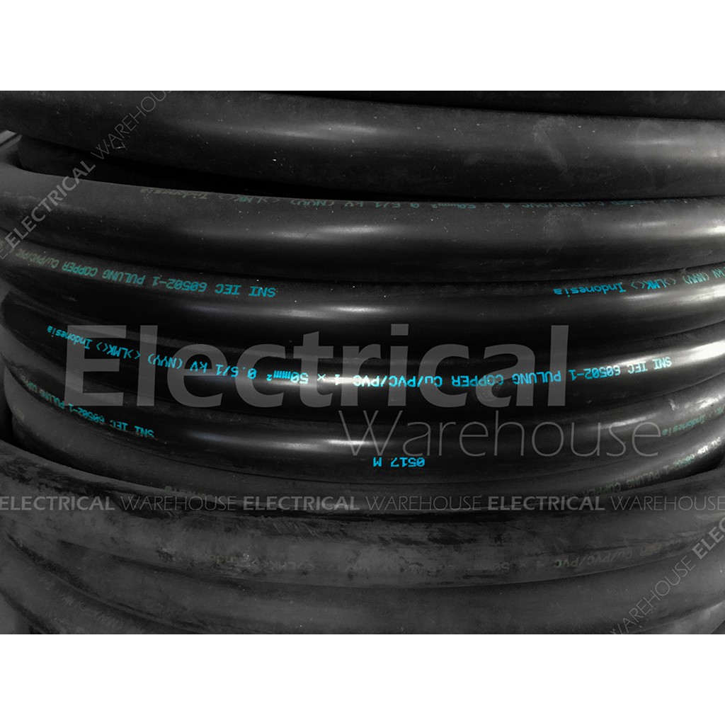 Kabel Listrik NYY 4x50mm2 PULUNG ( 4x50mm 4x50 mm 4 x 50 mm2 )